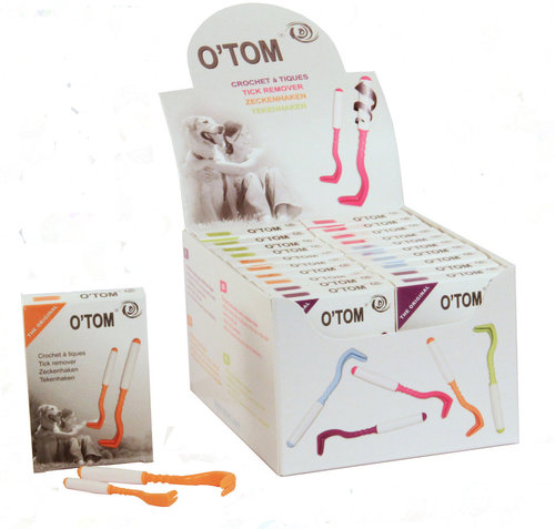 Crochet à tiques O'Tom TWISTER (Display à 20 packs)