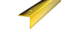PRINZ Treppenkantenprofil Nr.180 21 x 21 mm, Reinmessing unpoliert in verschiedenen Längen