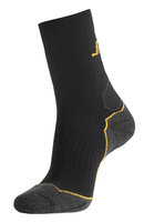 SNICKERS WoolTech Socken. halbhoch schwarz/grau