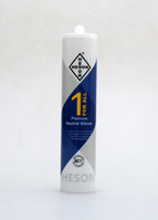 Heson Hesoflex 1 For All 310 ml. Neutral Silikon, natursteinverträglich in verschiedenen Farben