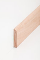 SÜDBROCK Holz Sockelleiste Buche ungedämpft 10 x 58 mm, abgerundet, roh, Längen á 240 cm